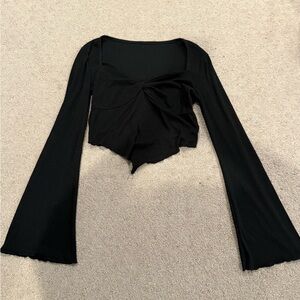 Elegant Black Women's Top